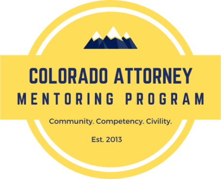 Colorado Attorney Mentoring logo