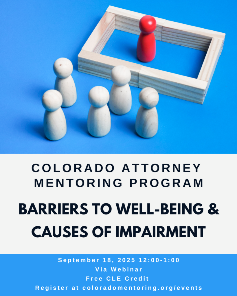 Barriers to Well-Being & Causes of Impairment - Colorado Office of